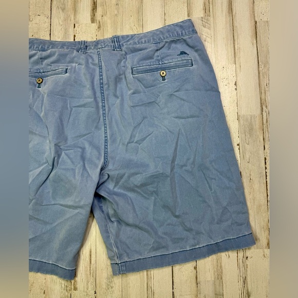 Tommy Bahama Chino Shorts Men's 42 Performance Athletic Blue - Picture 8 of 9